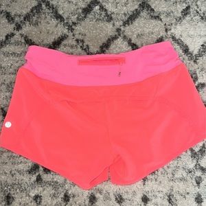 Lululemon speed up in pink lemonade RARE